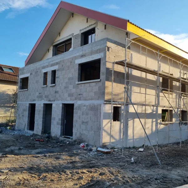 rénovation d'une façade de maison