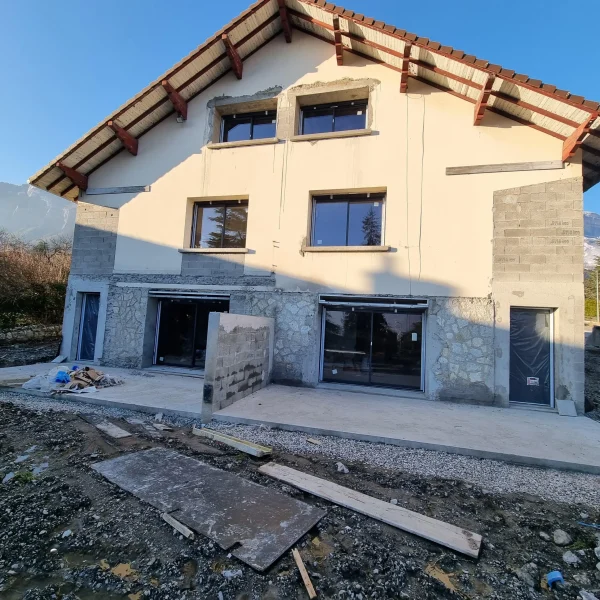 rénovation extérieur d'une maison